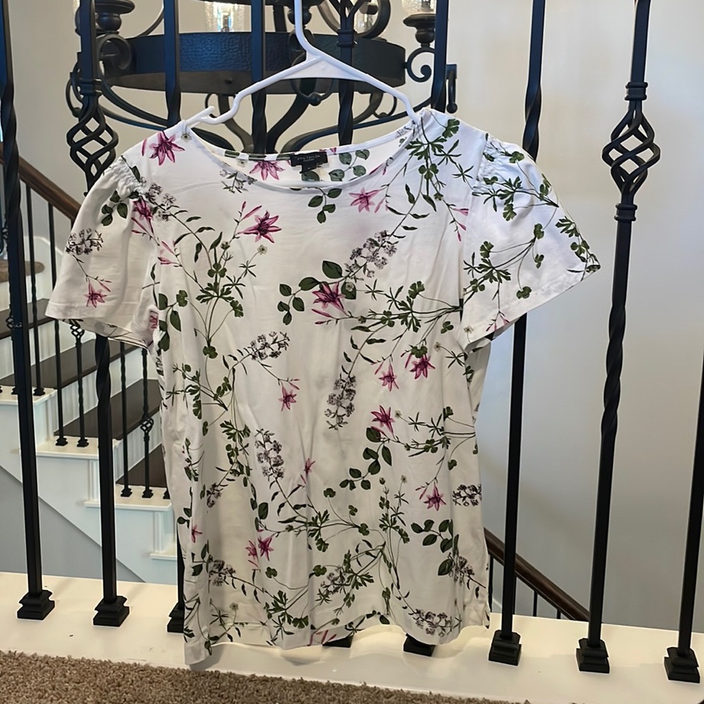 Ann Taylor floral top.